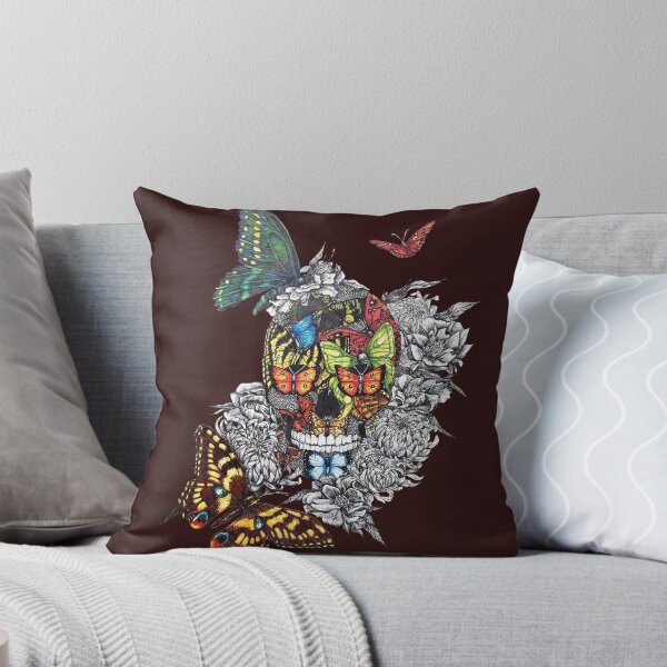 Item preview, Artistic Rage Butterflies and Skull Tattoo designs designed and sold by Deborah Lindsey.