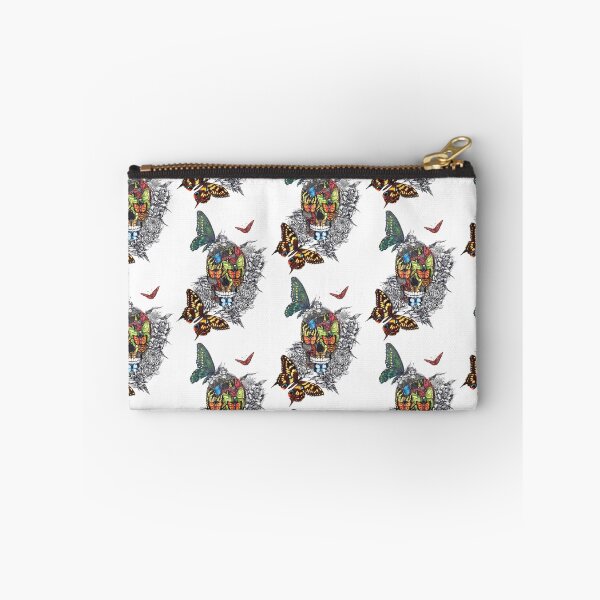 Item preview, Artistic Rage Butterflies and Skull Tattoo designs designed and sold by Deborah Lindsey.