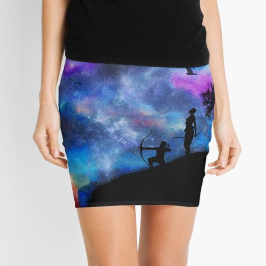 We Bring Ravens Mini Skirt