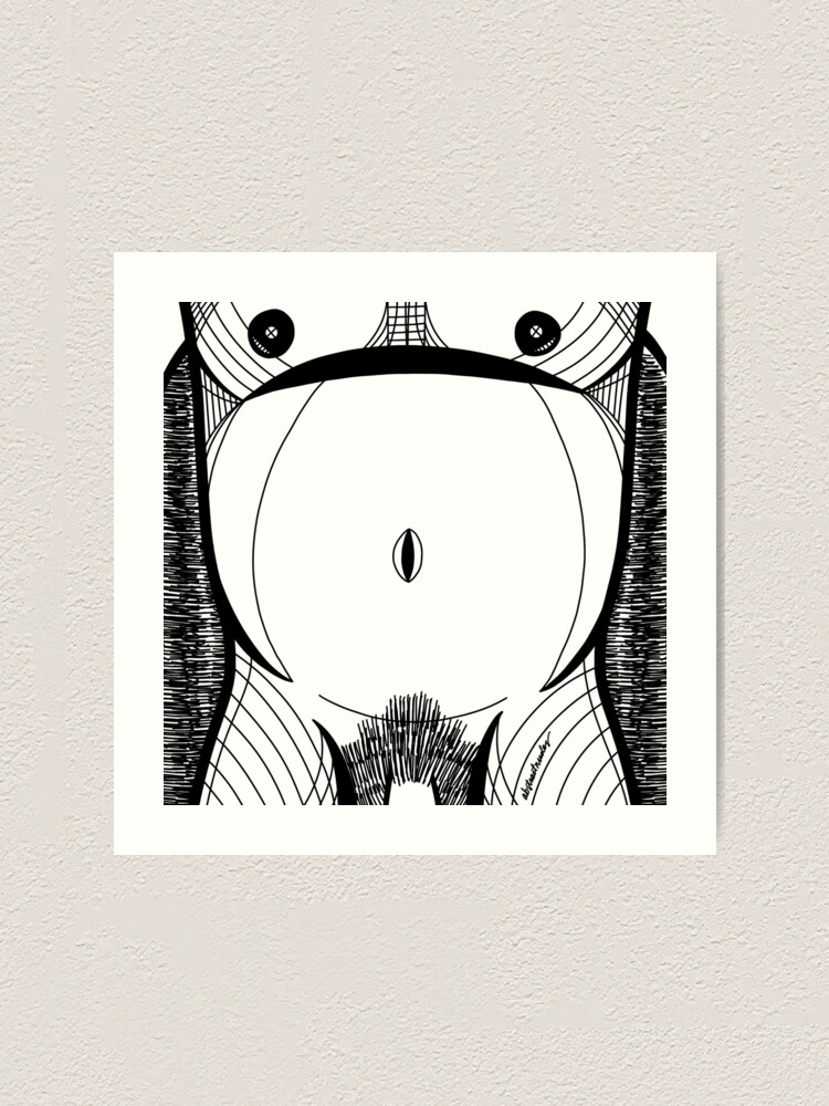 Alternate view of Abstract Body 2 Art Print