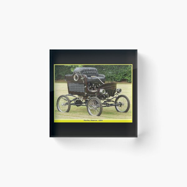 Artikelvorschau, Stanley STEAMER: Vintage 1901 Auto Werbung Print entworfen und verkauft von posterbobs.