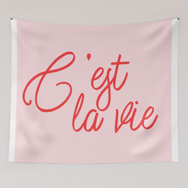 Item preview, c'est la vie designed and sold by typutopia.