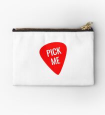 Fun Pick Me Red Guitar Pick Studio Pouch