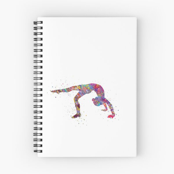 Item preview, Gymnastics girl, watercolor gymnastics, teen gift, gymnastics wall art designed and sold by Rosaliartbook.