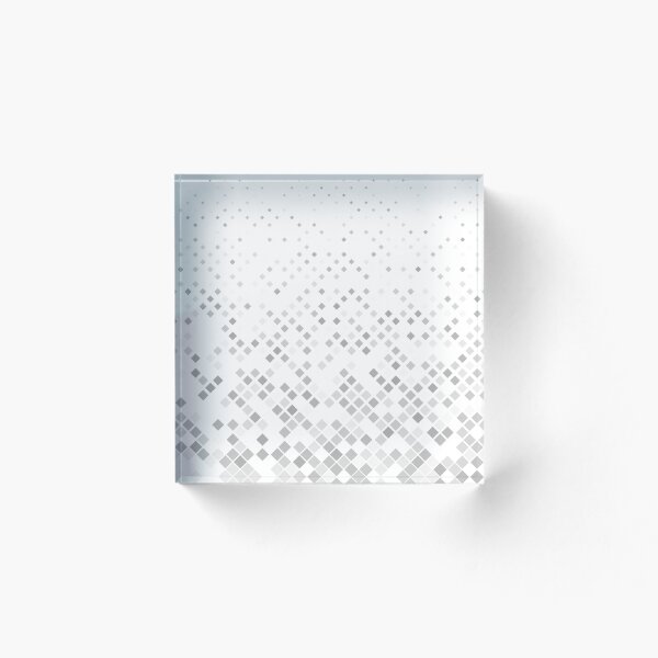 Artikelvorschau, Grauer quadratischer Musterhintergrund entworfen und verkauft von TastefulDesigns.