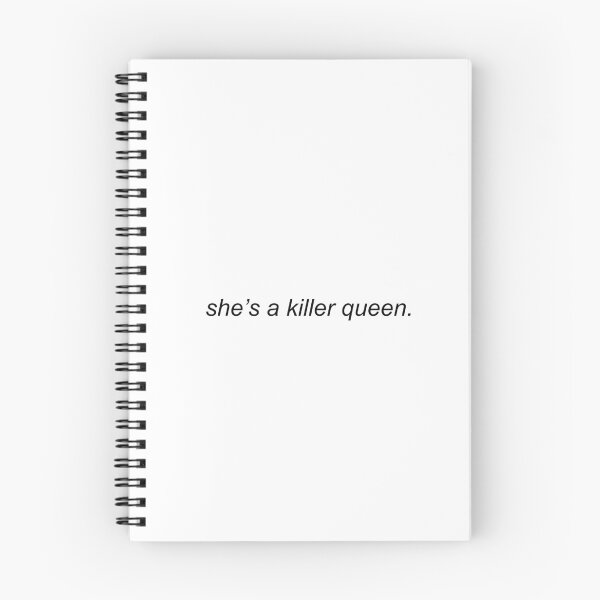 Item preview, Killer Queen Lyrics designed and sold by lilyniamh.