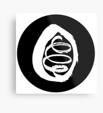 The Heart Girt with the Serpent Metal Print