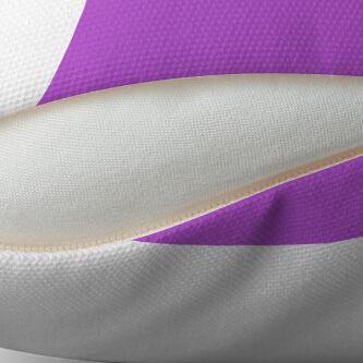 Alternate view of PLAIN SOLID MEDIUM ORCHID - 100 SHADES OF PINK AND PURPLE ON OZCUSHIONS Throw Pillow