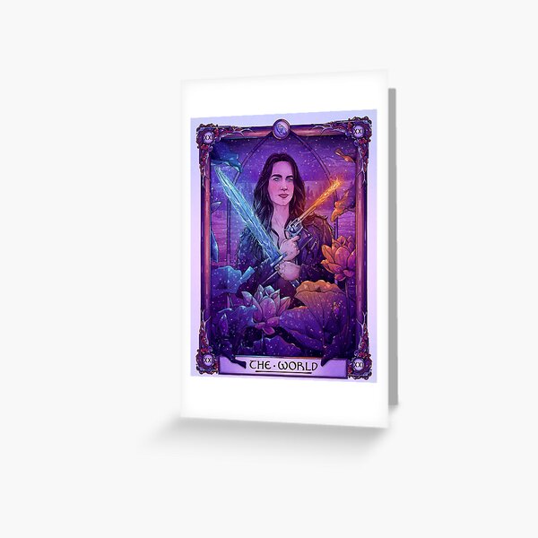 Wynonna | The World | Wynonna Earp Tarot Greeting Card