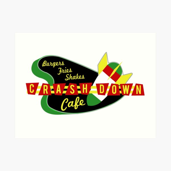 Crashdown Cafe Art Print