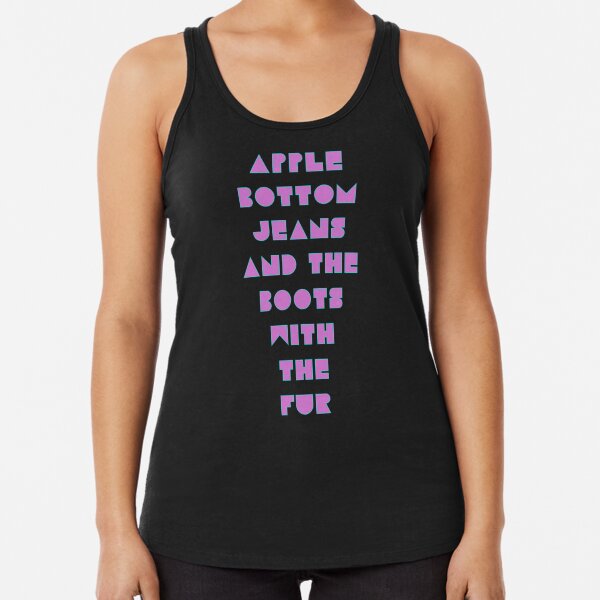 apple bottom wife beater t shirts