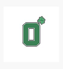 Lucky 0 Jayson Tatum Photographic Print