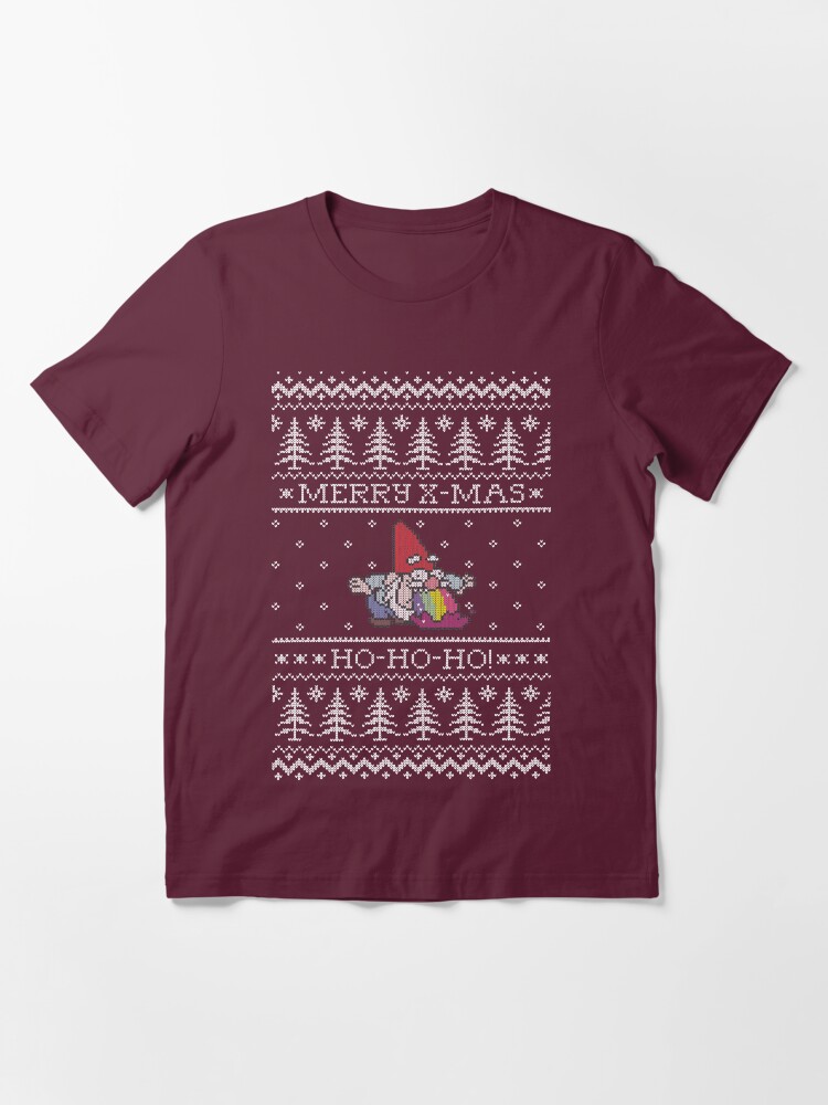Vista alternativa de Camiseta esencial Happy and colorful Christmas with Santa Claus