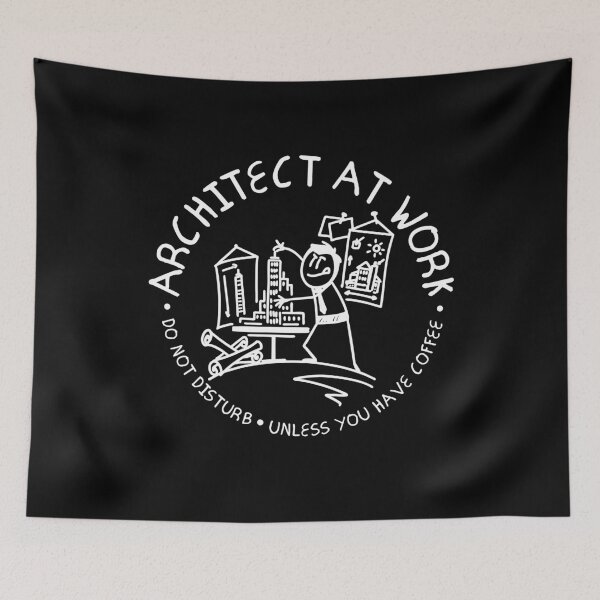 Item preview, Architect At Work Do Not Disturb Unless You Have Coffee! designed and sold by thingsandthings.
