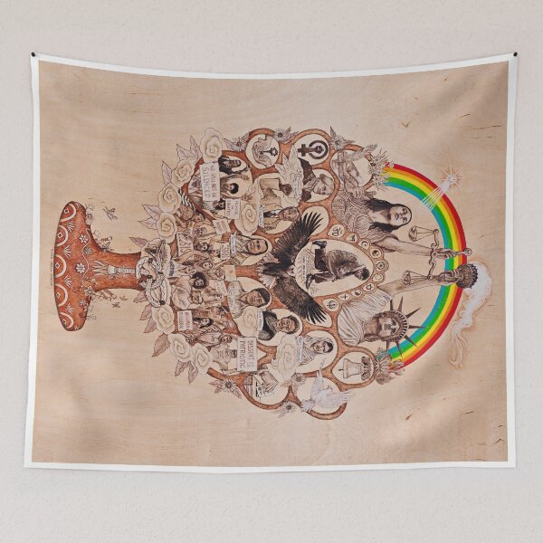 Item preview, The Tree of Civil Liberties  designed and sold by Ruben Urrea Moreno.