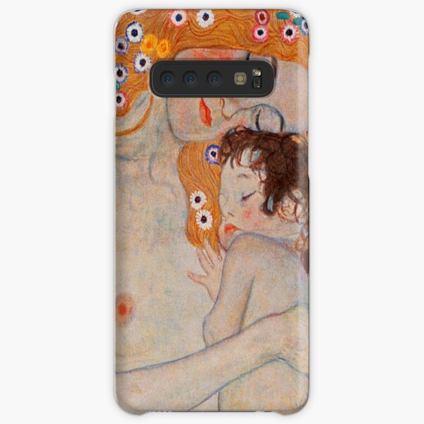 Gustav Klimt, mother and child,reproduction,art nouveau,great art from vintage painters Samsung Galaxy Snap Case