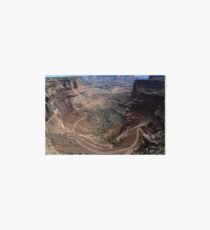 Shafer Trail in Canyonlands National Park Art Board