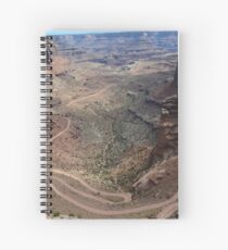 Shafer Trail in Canyonlands National Park Spiral Notebook