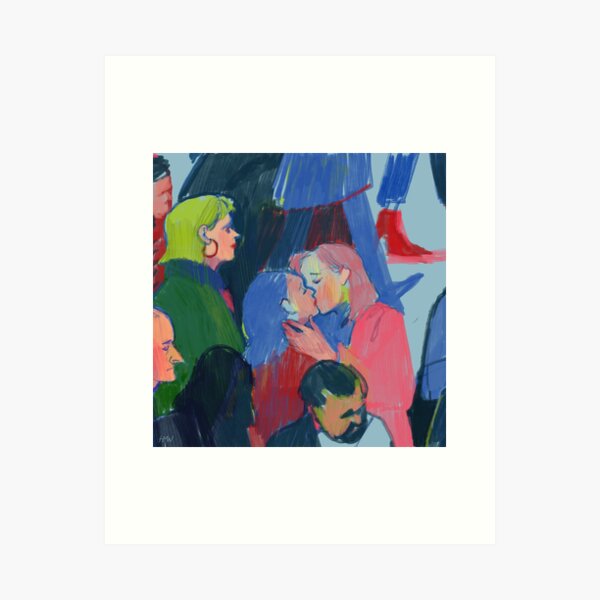 A Moment! Art Print