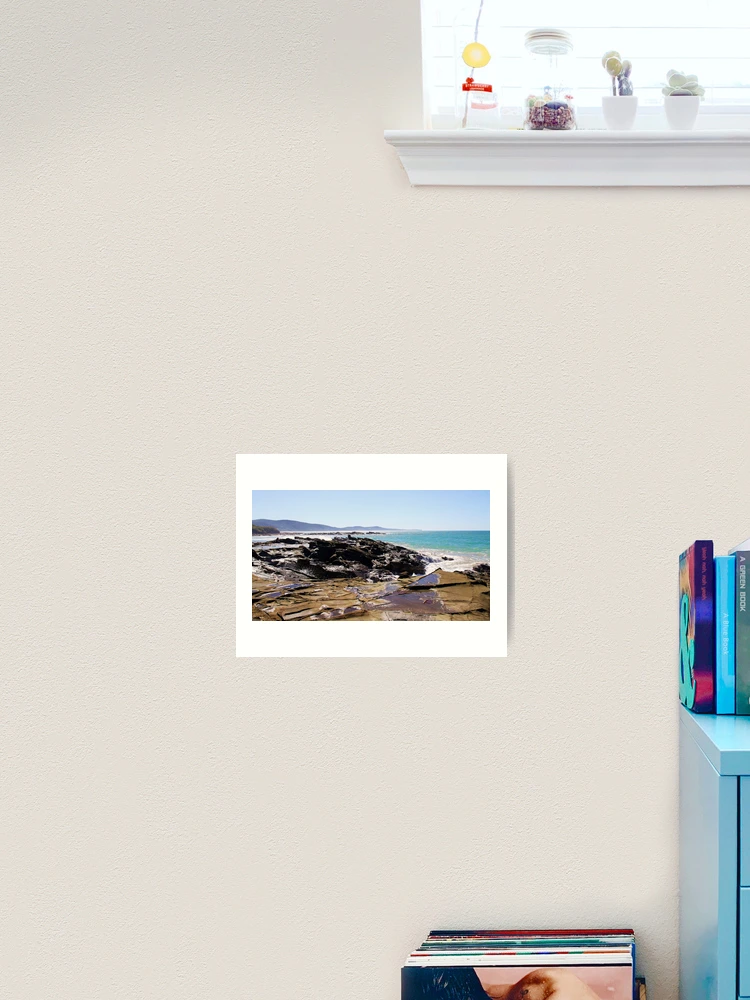 Thumbnail 2 of 3, Art Print, Coastline Rocks designed and sold by Rhonda Taylor.