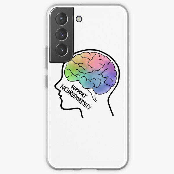 Support Neurodiversity - Colorful Brain Samsung Galaxy Soft Case
