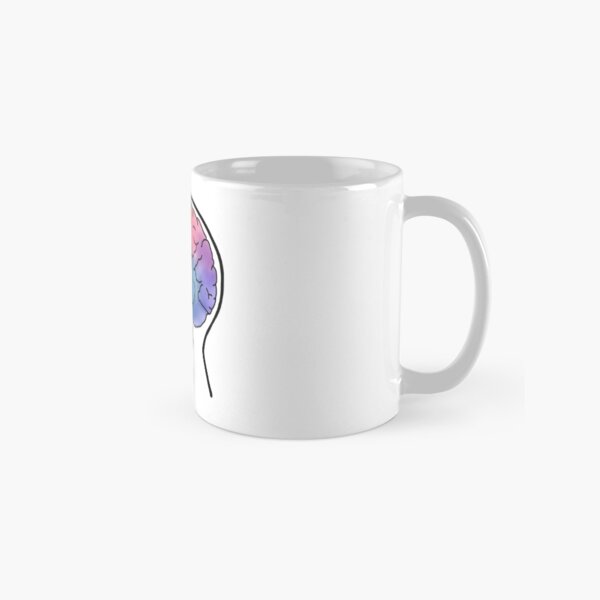 Support Neurodiversity - Colorful Brain Classic Mug
