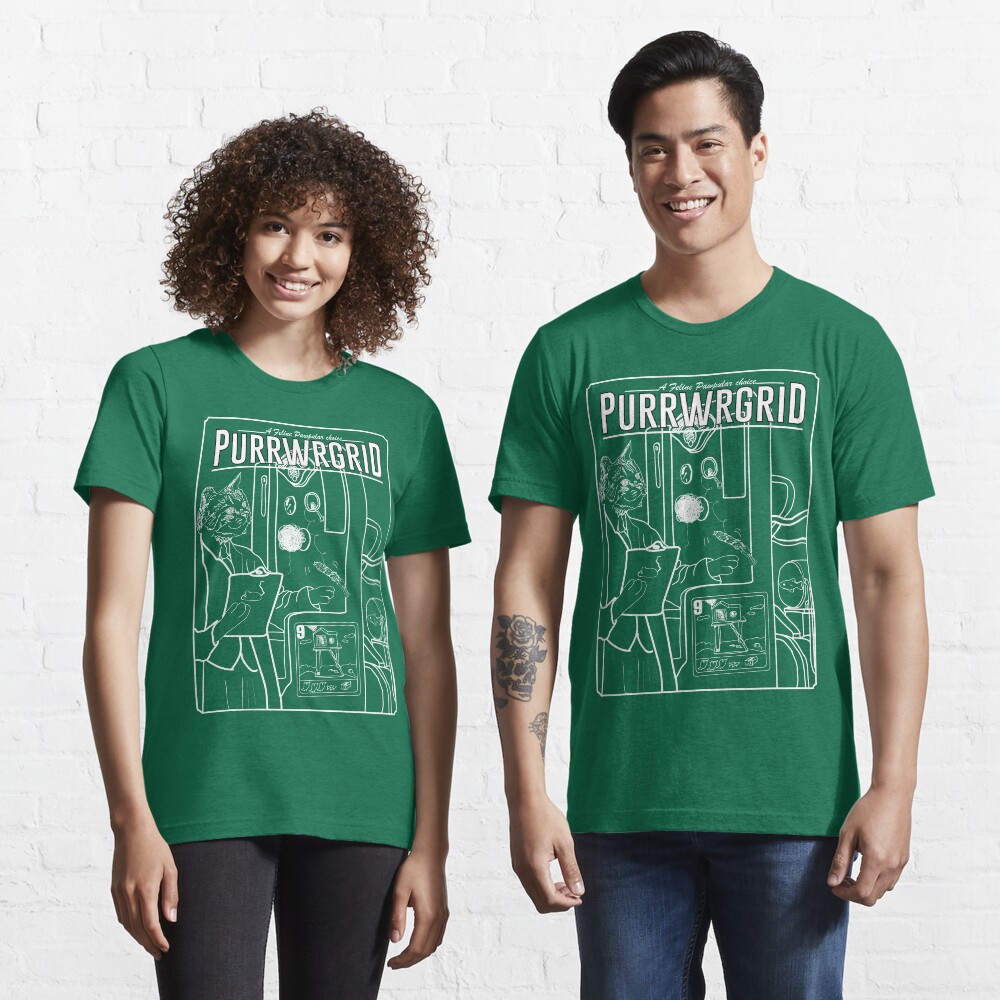 Purrwrgrid Essential T-Shirt