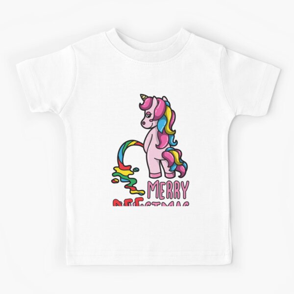 Unicorn Shirt For Girls Rainbow Time To Be A Unicorn Kids T-Shirt