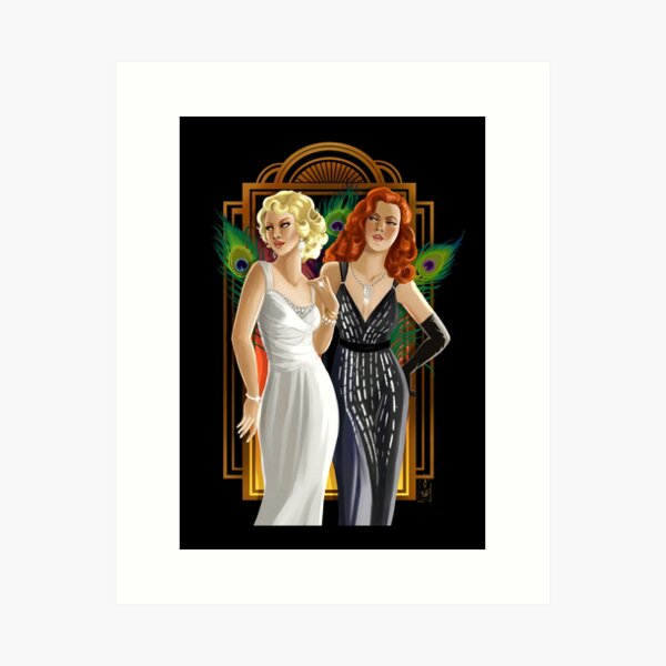Femmes Fatales Art Print