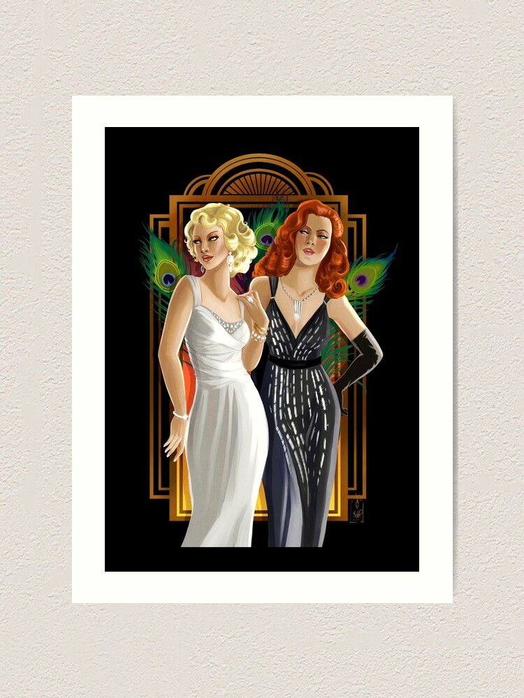 Alternate view of Femmes Fatales Art Print