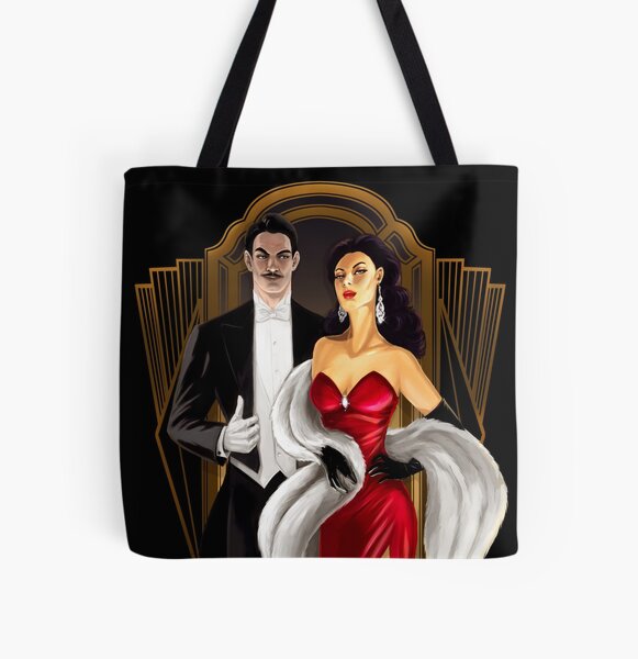 After Dark All Over Print Tote Bag