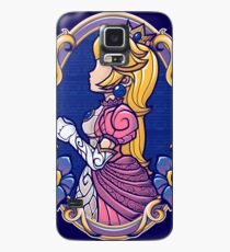 Stained-Glass Peach Case/Skin for Samsung Galaxy
