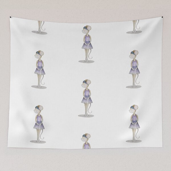 Item preview, Ballerina Mouse designed and sold by PaintedWillow.
