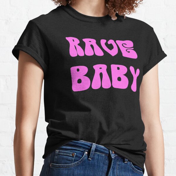 Vista previa del artículo con la obra «Rave Baby», diseñado y vendido por Mark5ky.