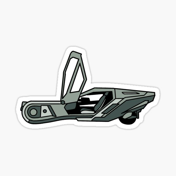 Artikel-Vorschau von Bladerunner Auto, designt und verkauft von nerdpins.