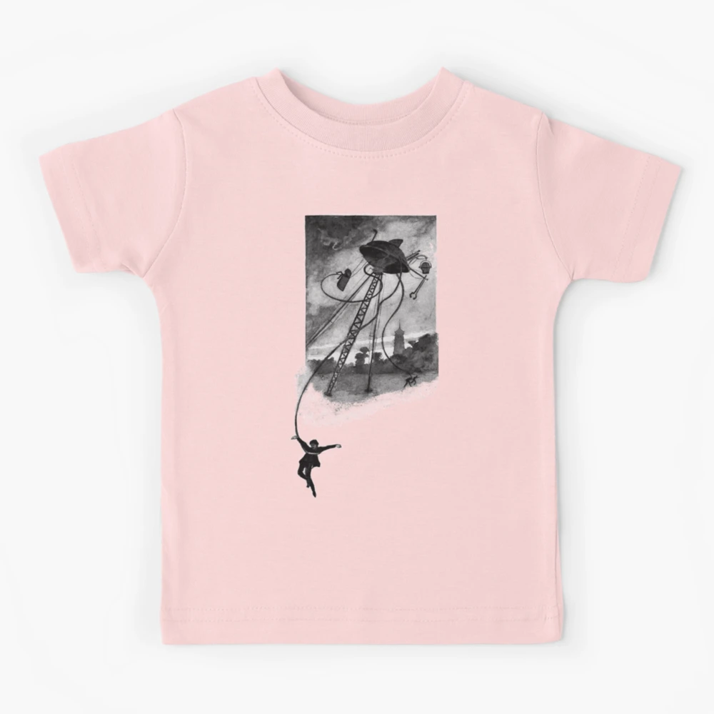 Picked Them Up One By One - War of the Worlds - Warwick Goble | Kids T-Shirt