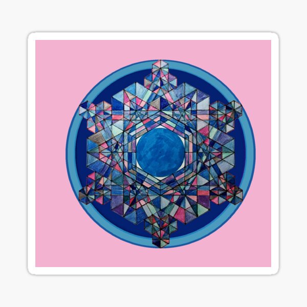 Flocon de neige Amour et Gratitude Sticker