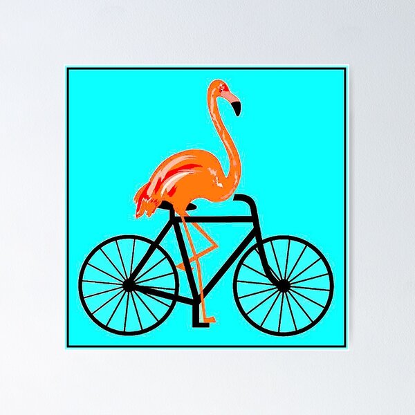 Whimsical Flamingo Wall Art for Sale