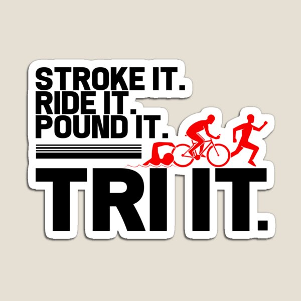Item preview, Triathlon triathlete swimming cycling running designed and sold by design2try.