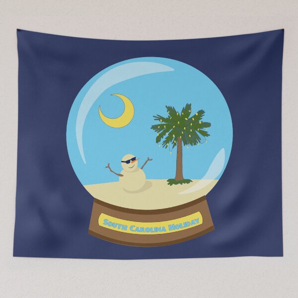Item preview, South Carolina Snow Globe designed and sold by candhdesigns.