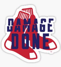 Damage Done Sticker