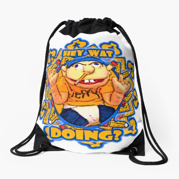 Mario Mushroom Toad Logo 13L Drawstring Tote Backpack Rucksack Bag