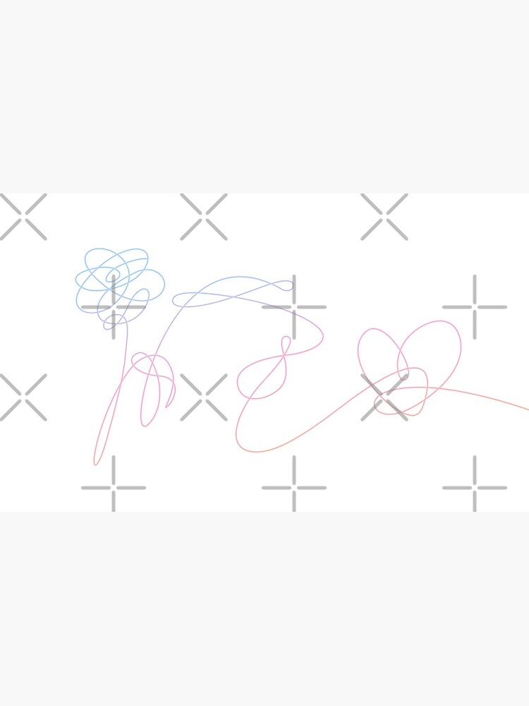 BTS Love Yourself Complete Flower by imgoodimdone