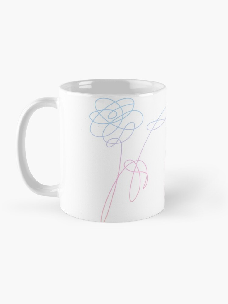 Alternate view of BTS Love Yourself Complete Flower Mug