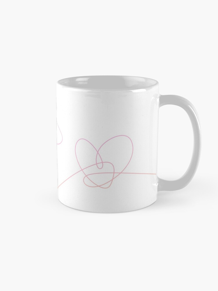 Alternate view of BTS Love Yourself Complete Flower Mug