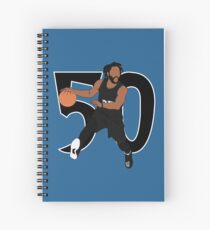 Derrick Rose 50 Point Game Spiral Notebook
