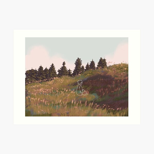 warmth in this cold Art Print