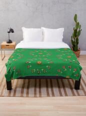 The Legend of Zelda retrogaming nostalgia concept ALTTP Throw Blanket