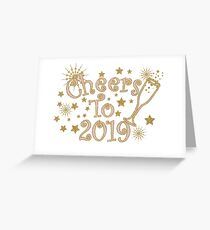 Champagne 2019 Greeting Card