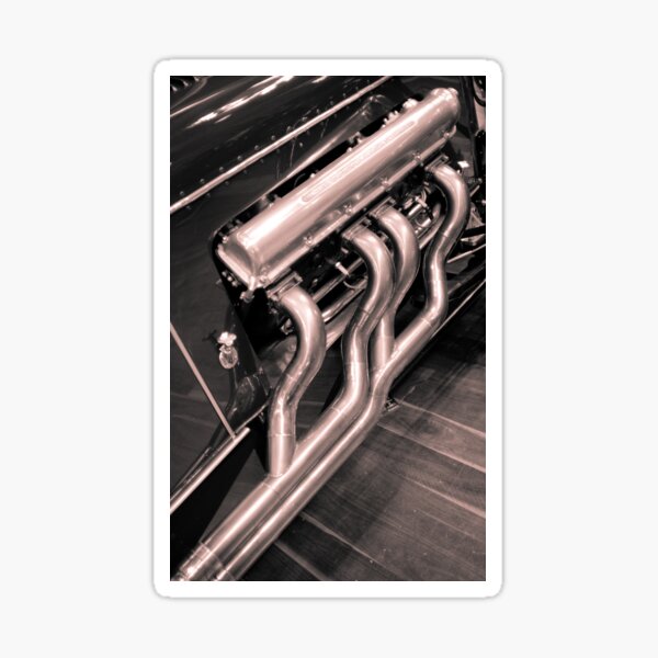 Vintage Headers Sticker